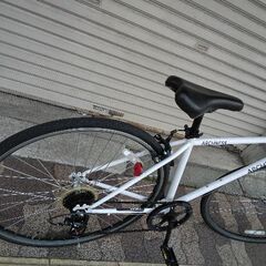 ARCHNESS[アーチネス]700c シティクロスバイク 7speed/ホワイトの画像