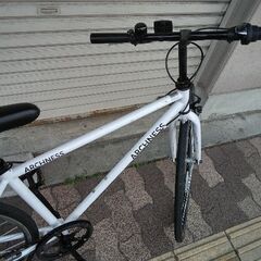 ARCHNESS[アーチネス]700c シティクロスバイク 7speed/ホワイトの画像