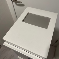 多段スリムペール３段　ゴミ箱（キャスター付き）の画像