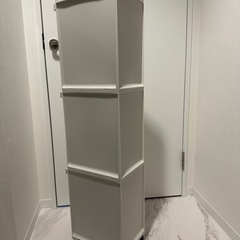 多段スリムペール３段　ゴミ箱（キャスター付き）の画像
