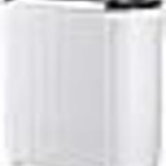 引き渡しは2/20以降　[中古品] simplus シンプラス 二層式洗濯機 脱水付き 小型洗濯機 二槽式 洗い すすぎ ミニランドリー ユニフォー 作業着 介護 SP-NWM01 小型 コンパクト ステンレス タイマー 脱水 ペット (ブラック)の画像