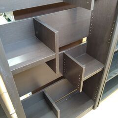 リユースのサカイ浦和店 【F497】★本棚 ハイタイプ ブラウンの画像