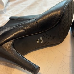 ショートブーツ(黒)の画像