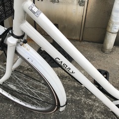 ⭐︎ドリーム2号館⭐︎ 中古自転車 あさひ/CASULY/27インチ/白の画像