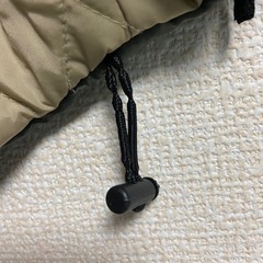 子供用　中綿リバーシブルアウター　カーキベージュ110センチの画像