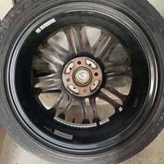 165/55R15タイヤホイール２本のみ。の画像