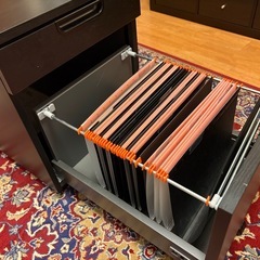 [無料—FREE] IKEA FREDDE（フレッデ）ワゴン・キャビネット／ブラックの画像