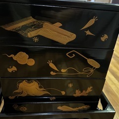 お正月　おせち　上等な重箱セットの画像