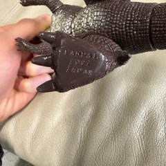 【当時物】ゴジラザウルス＆モスラのフィギュア2点セットの画像