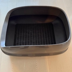 猫トイレ 花王 ニャンとも清潔トイレ オープンタイプ ブラウン　の画像