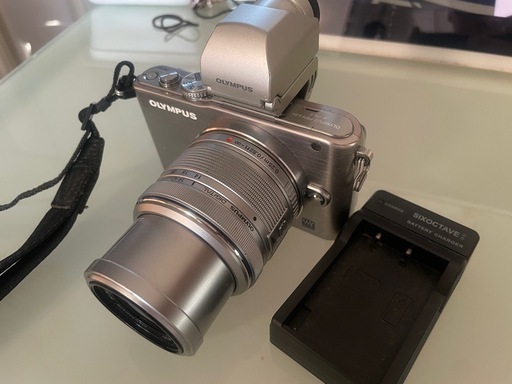 OLYMPUS PEN Lite E-PL3 + 14-42mm II R MSC + VF-2 + 充電器セット