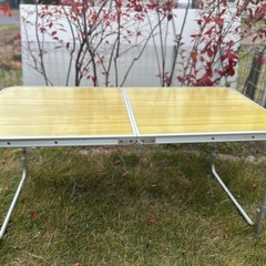 アウトドア、キャンプ折りたたみテーブル120の画像