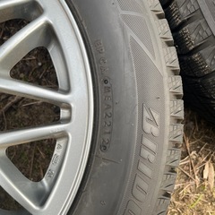 BBSアルミ付きスタッドレス15インチ5穴の画像