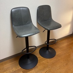 破格　カウンターデスク　チェアセット　ダイニング　バーチェア　ハイチェア　PCデスクの画像