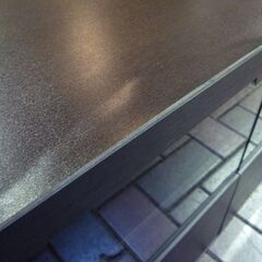 訳アリ品 ガラス扉 テレビボード 幅90cm ダークブラウン 引出し×2杯付き テレビ台 AVボード TVボード 札幌市東区 新道東店の画像