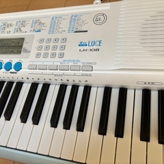 カシオ　光るキーボード　の画像