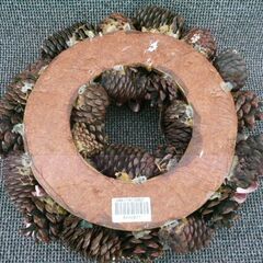 クリスマスリース　径２５センチの画像