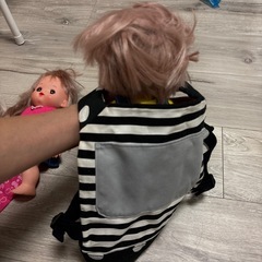 めるちゃん抱っこ紐セットの画像