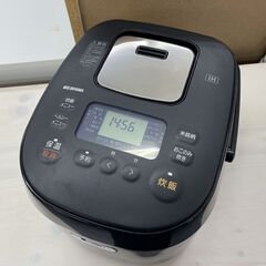 IRIS OHYAMA IHジャー 炊飯器 RC-IK50-B 2022年製 5.5合炊き アイリスオーヤマ 黒 ブラック 銘柄炊き 極厚火釜 札幌市手稲区の画像