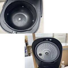 IRIS OHYAMA IHジャー 炊飯器 RC-IK50-B 2022年製 5.5合炊き アイリスオーヤマ 黒 ブラック 銘柄炊き 極厚火釜 札幌市手稲区の画像