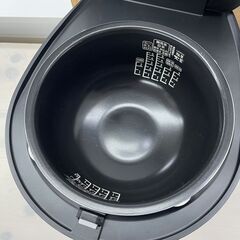 アイリスオーヤマ IHジャー炊飯器 2022年製 5.5合炊き 銘柄炊き RC-IL50 ブラック IHジャー炊飯ジャー IRIS OHYAMA 札幌市手稲区の画像