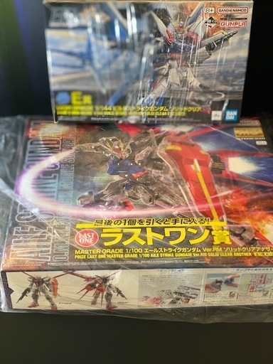 MG 1/100 エールストライク Ver.RM ソリッドクリアアナザー