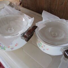 ほうろう鍋3個まとめて！の画像