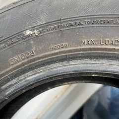タイヤ　軽用　２点の画像