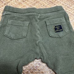 petit main プティマイン レギンス パンツ 80 カーキの画像