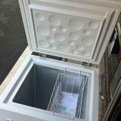 ハイアール　JF-NC103F-1　　直冷式チェスト　冷凍庫　１ドア　2021年製の画像