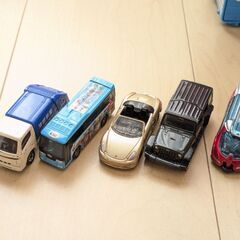 トミカ　でるでるバケツ　&　トミカ15台セットの画像