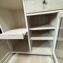 ニトリ　カウンターワゴン　レンジ台 の画像