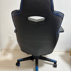 【美品】ゲーミングチェア  ハイバック (黒/PUレザー)の画像