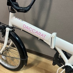 折りたたみ自転車 中古 すぐ乗れますの画像