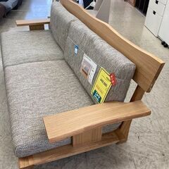 J5917　【リユースのサカイ柏店】　3人掛けソファ　アカツキNA　ニトリ　クリーニング済み　参考価格99,990円の画像