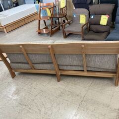 J5917　【リユースのサカイ柏店】　3人掛けソファ　アカツキNA　ニトリ　クリーニング済み　参考価格99,990円の画像