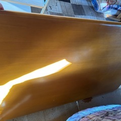 【ニトリ】ダイニングテーブルと椅子2つセットの画像