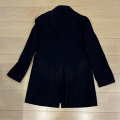 COMME CA ISM コムサイズム メンズ　ウールチェスターコート　濃紺　Mの画像