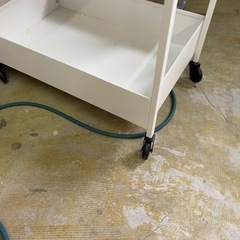 キャスター付き　スチールラックの画像