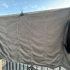 USB電気毛布　グレー