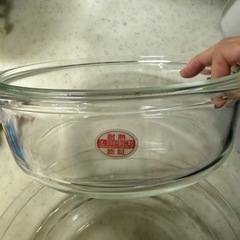 iwaki ガラスオーブンウェア　３点の画像