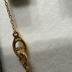 Dior k18 K18 ネックレスの画像