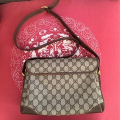 GUCCI オールドグッチ ggスプリーム ヴィンテージ ショルダーバッグの画像