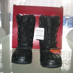 【新品タグ付き】ASICS商事 TRAIL MASTER 防寒靴 スノーブーツ Ｍサイズ 26cm　ＴＲ-018　 ブラック色の画像