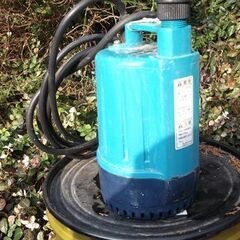 水中ポンプ　100V　動作品③の画像