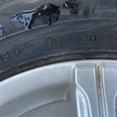 DUNLOP 155/65/13 アルミ ホイル 4本セット!!　軽自動車 の画像