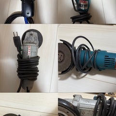 （まとめ売り）電動工具 電動ドリル ディスクグラインダー マルノコの画像