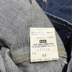 Lee デニムジャケット　Mサイズの画像