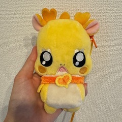 デリシャスパーティ プリキュア メンメン ぬいぐるみポーチの画像