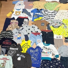 ベビー服100点、袴スーツ甚平靴カッパ（80〜90）の画像